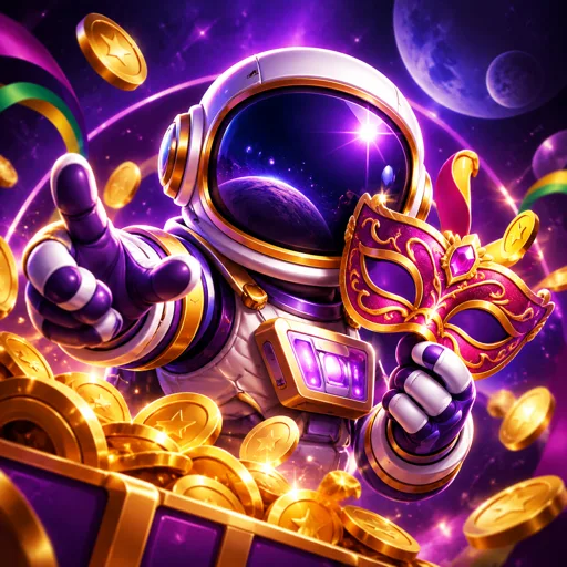 Crash game espacial com multiplicador em tela escura